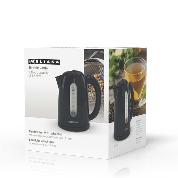 MELISSA El kedel 1,7L sort 2200W