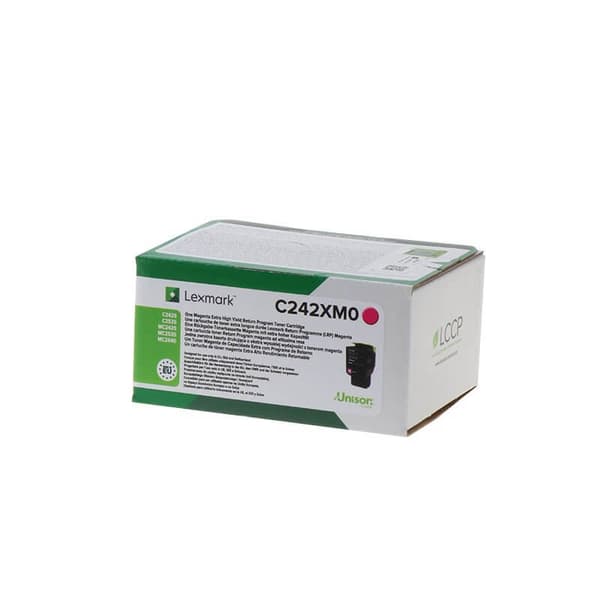 Lexmark Toner C242XM0 Magenta Extra High Yield