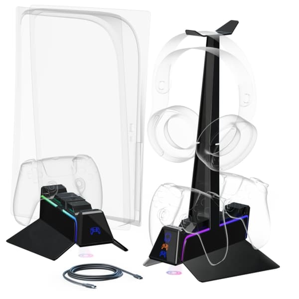Oniverse PS5 NOPEAN LATAUSASEMA – MUSTA