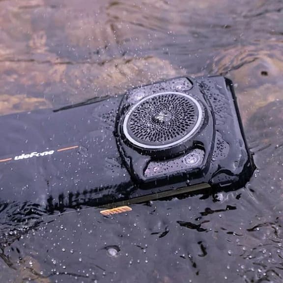Ulefone Armor 21 -puhelin, 256/8 Gt, musta