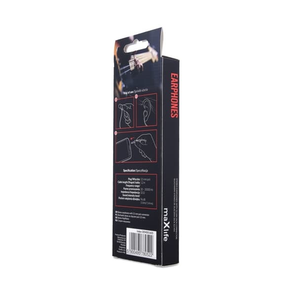 Maxlife MXEP-01 - Hörlurar In-Ear, Vit