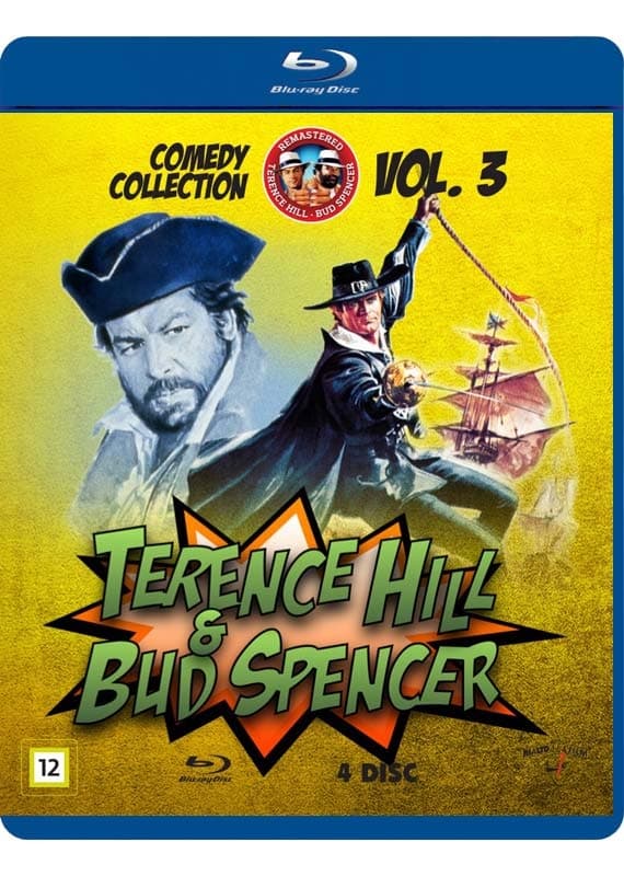 BUD SPENCER & TERENCE HILL COMEDY COLLECTION  (4 BLU RAY BOX SET)