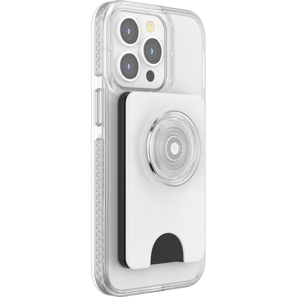 PopSockets Lommebok Popwallet for Magsafe Hvit