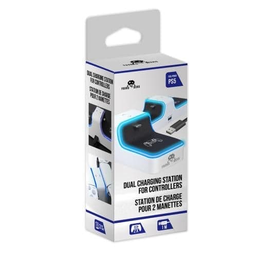 Trade Invaders Dual PS5 Controller Charging Dock (1 x 1M Type C-kabel inkludert)