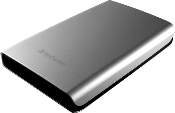 Verbatim Store'n'Go, ekstern harddisk, 1TB, 2,5", USB 3.0, sølv
