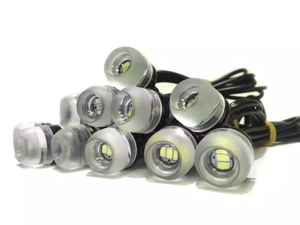 SMD DRL - kørelys 9W, 12V, 2-Pack (DRL109)