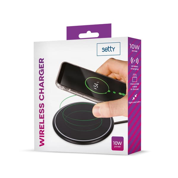 Setty Trådløs oplader 10W