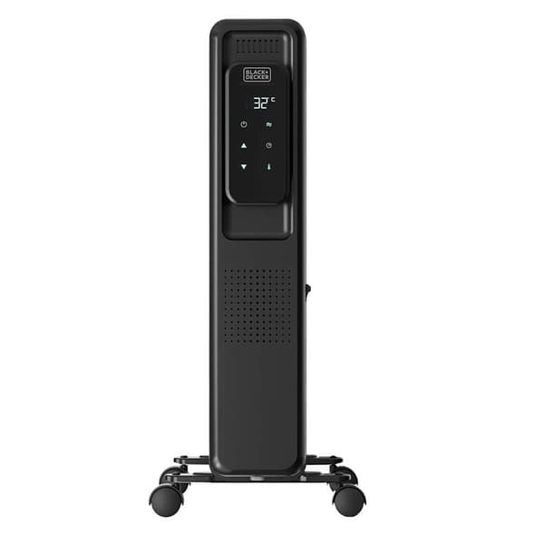 BLACK+DECKER Öljylämmitin Digital 2000W Musta