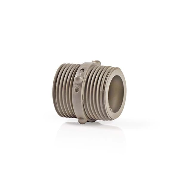 Nedis slange Connector | 3/4'' | 3/4'' | Plast | Grå