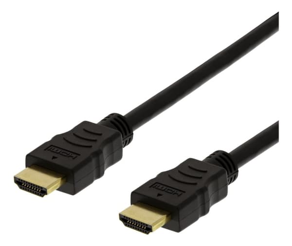 DELTACO HIGH-SPEED FLEX HDMI-kabel, 7M, 4K UHD, svart