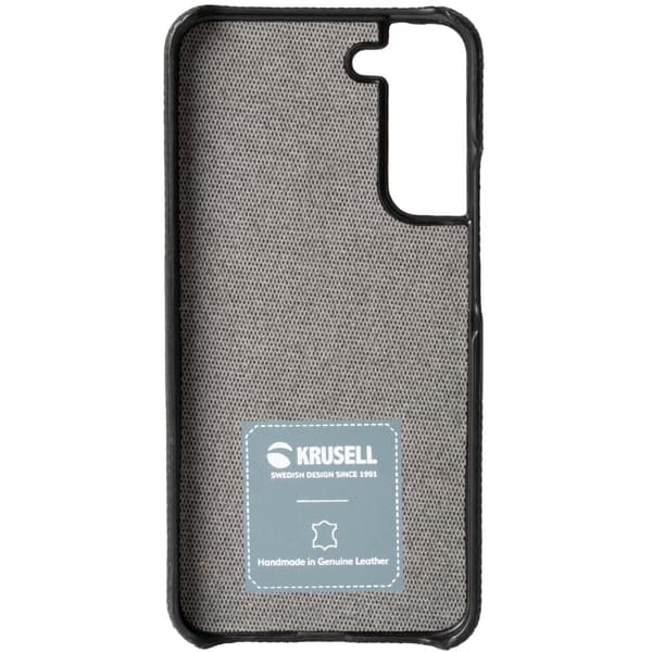 Krusell Lædercover Galaxy S22+ Sort