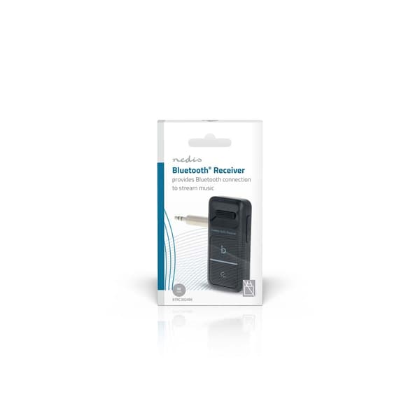 Nedis Bluetooth® Receiver | Audio / video / data connections output: USB-C™ Female / 1x 3.5 mm | AAC / SBC | Automatic power off function | Black
