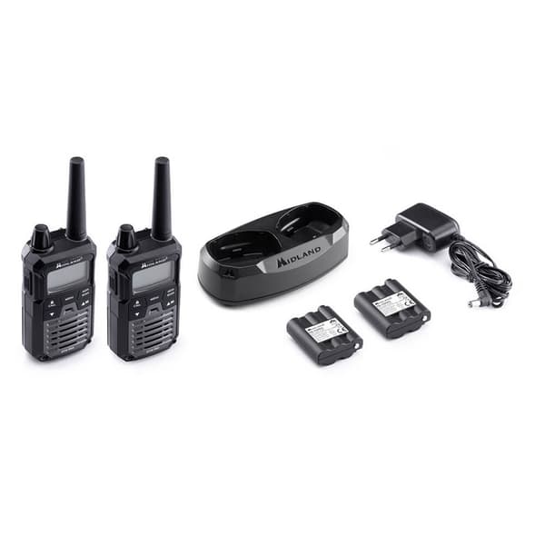 MIDLAND Radiopuhelin XT70 Pro Duo Musta/Harmaa