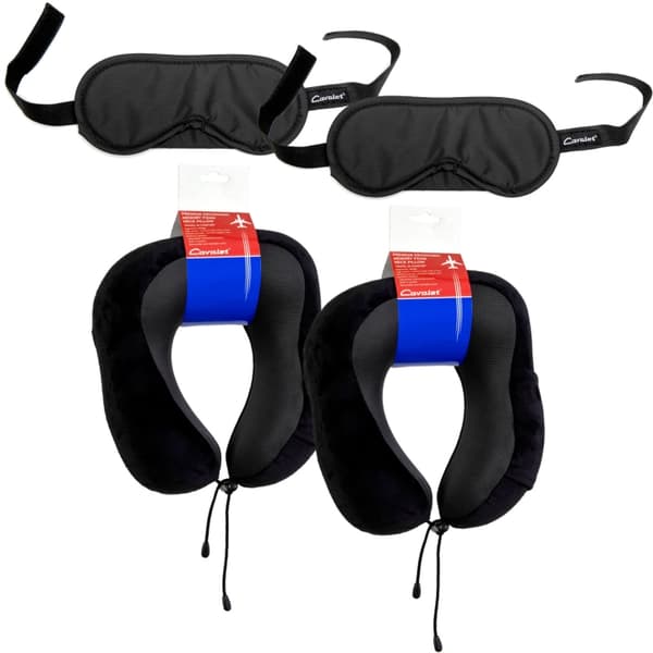 Cavalet Resekit 4 (2st Nackkuddar, 2st Sovmaskar)