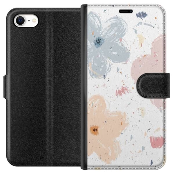 Tegnebogsetui til Apple iPhone 6 med Blomster motiv