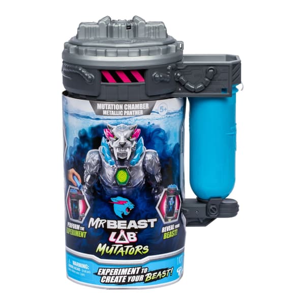 MR. BEAST LAB Mutator Action Figs -Metallisk Panther (20347)