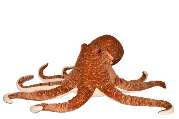Wild Republic Cuddlekins Jumbo Blæksprutte 76 cm