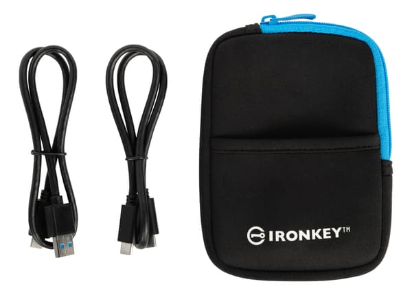 Kingston 1960GB IronKey Vault Privacy 80 XTSAES 256bit Encrypt Ext.SSD