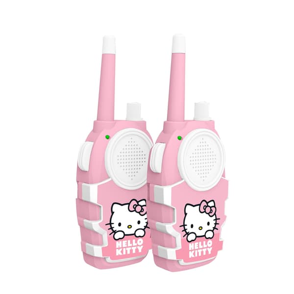HELLO KITTY Walkie Talkie Sæt "Hello Kitty" 150m rækkevidde