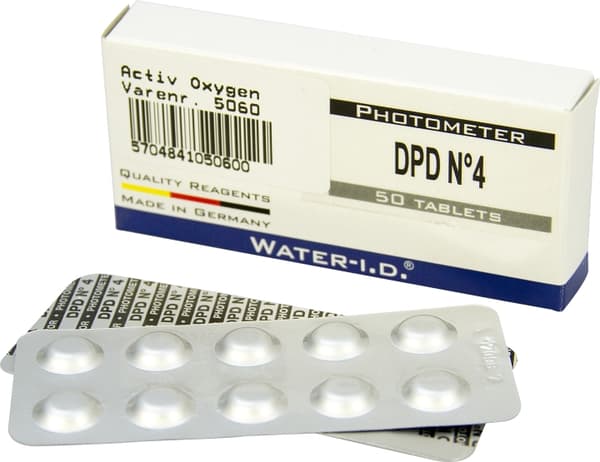 Pool Lab Refill, DPD No. 4, Aktivt ilt, 50 pcs