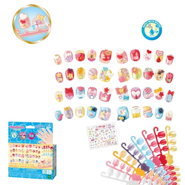 Aquabeads Refill med tema för nagelstudio - (35059)