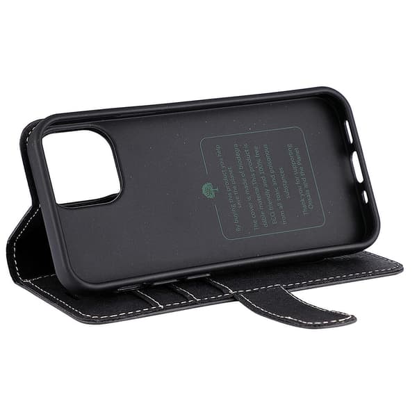 Onsala Mobilfodral Eco Svart - iPhone 13 Mini