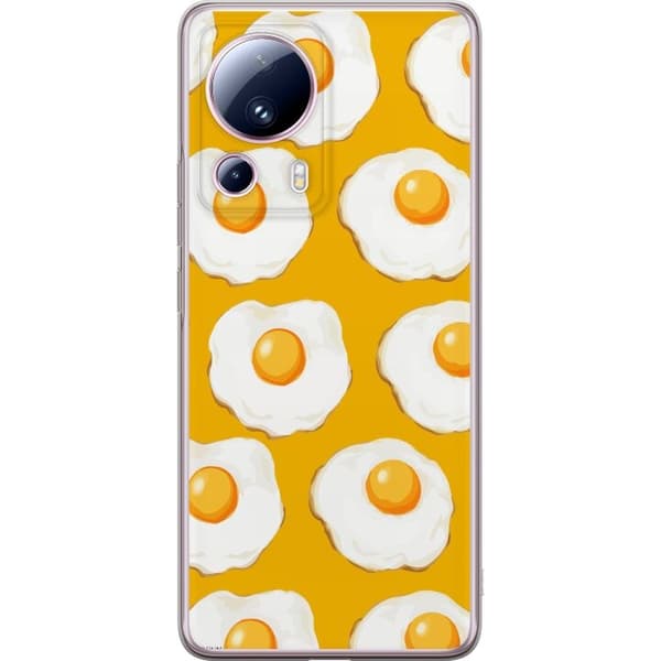 Mobildeksel til Xiaomi 13 Lite med Stekt egg motiv