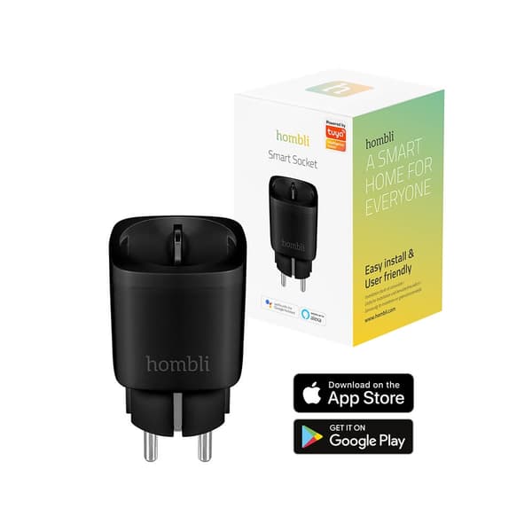 Hombli EU Smart Plug Svart