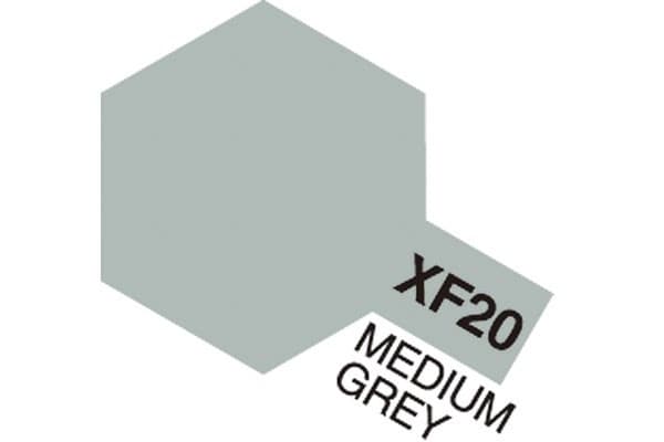 Akryl Mini XF-20 Mellemgrå