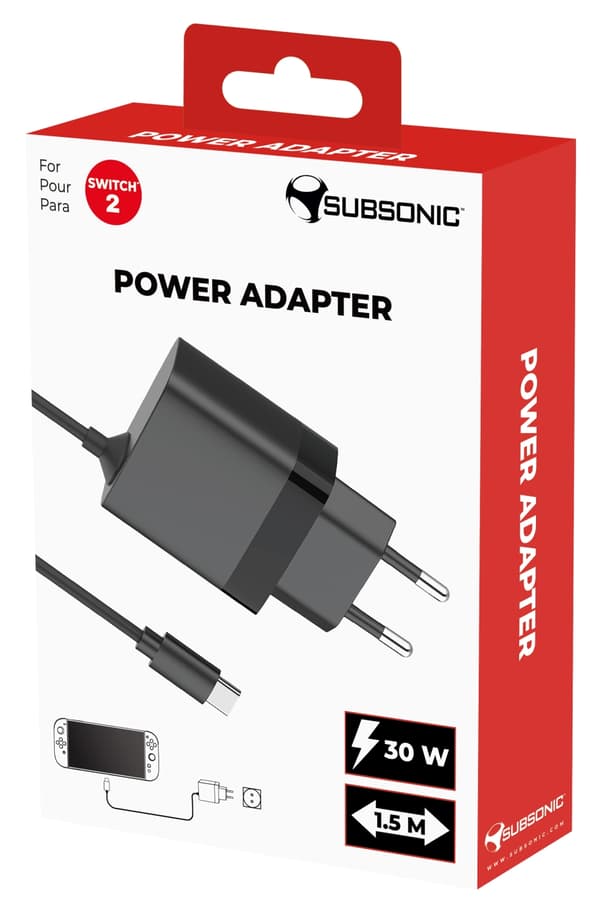 SuBsonic Opladning af SWITCH 2