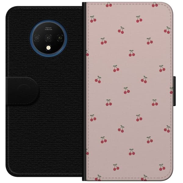 Tegnebogsetui til OnePlus 7T med Kirsebær motiv