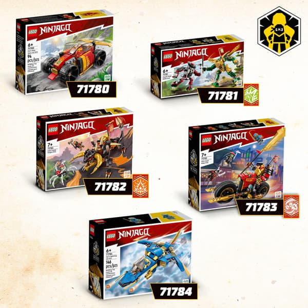 LEGO Ninjago 71780 - Kais ninjaracerbil EVO