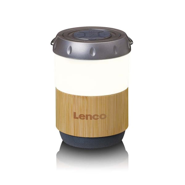 Lenco Lyhty, jossa on sisäänrakennettu Bluetooth®-kaiutin Bambu