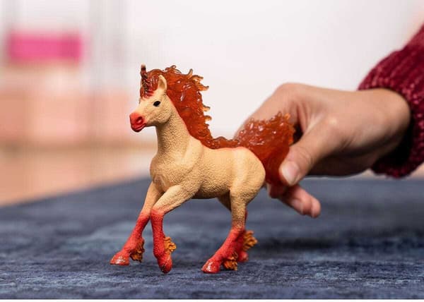 Schleich Bayala 70756 Elementa Eld enhjørninghingst