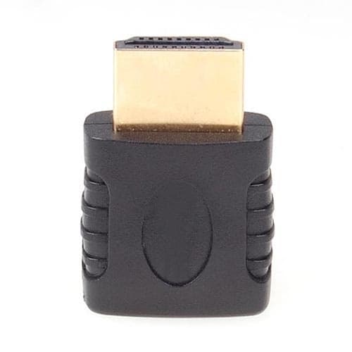 Adapter, HDMI hunn til vinklet HDMI hann