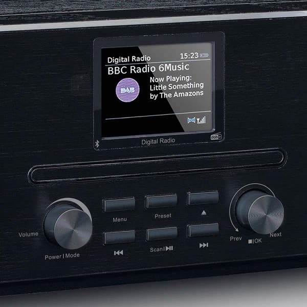 Lenco DAB+ FM-radio med CD MP3-afspiller Bluetooth® Sort