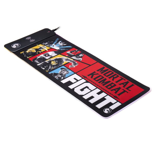 Numskull Mortal Kombat - Oversize spillemåtte og mobiloplader