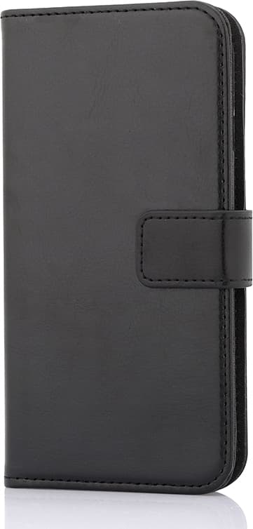 Wave Flap BookCase -suojakotelo, iPhone 13, musta