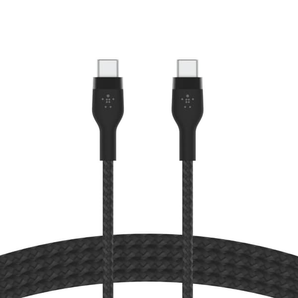 Belkin BOOST CHARGE USB-C to USB-C 2.0 Braided Silicon, 1m, Black