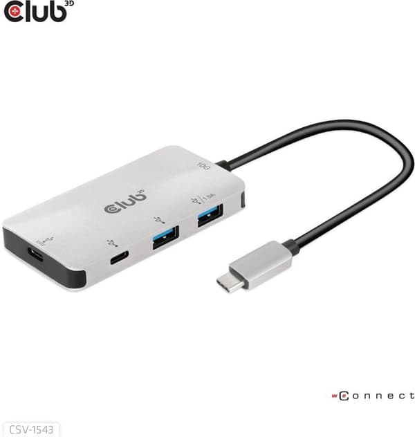 Club 3D Type-C PD-ladehub - nav