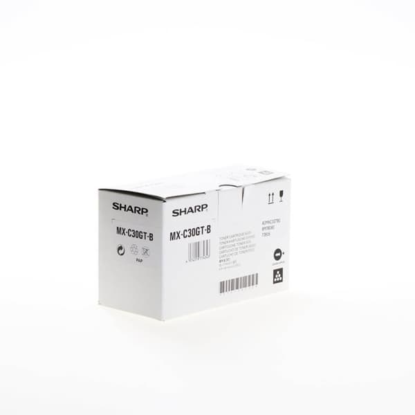 Sharp Toner MXC30GTB MX-C30GT Sort