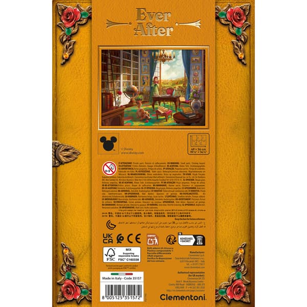 Clementoni Palapeli 500 Pcs Princess Belle Special Collection