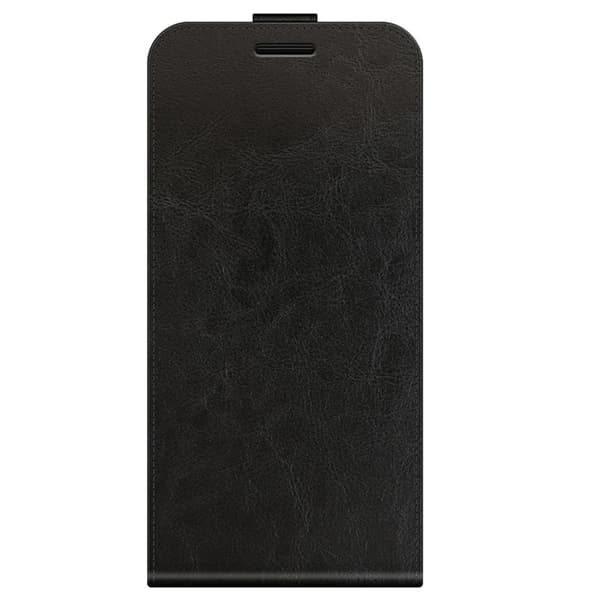 Flipfodral i PU-läder för iPhone 13 Mini, Svart