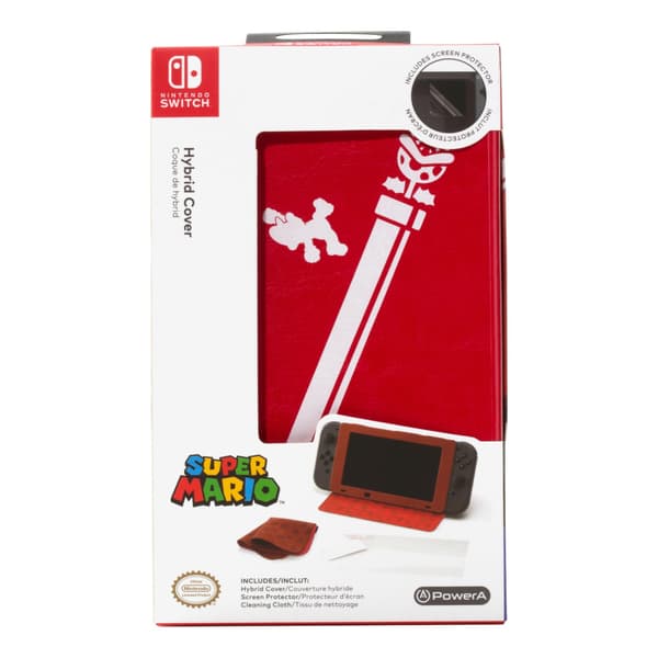 PowerA Hybriddeksel - Mario