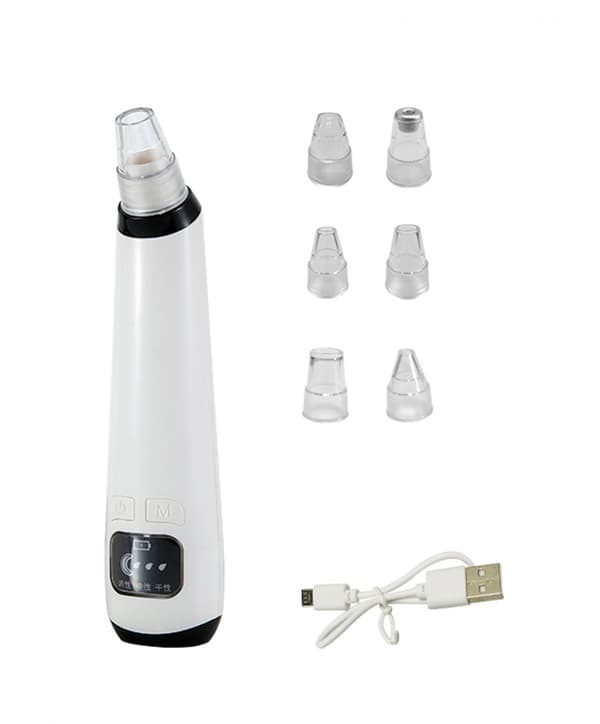 Cenocco Beauty Blackhead Remover med 6 utskiftbare munnstykker