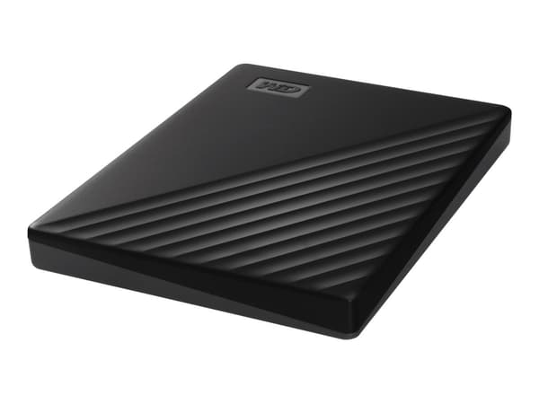 Western Digital My Passport bærbar harddisk, sort, 2 TB