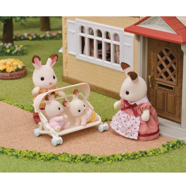 Sylvanian Families Triplets barnevogn