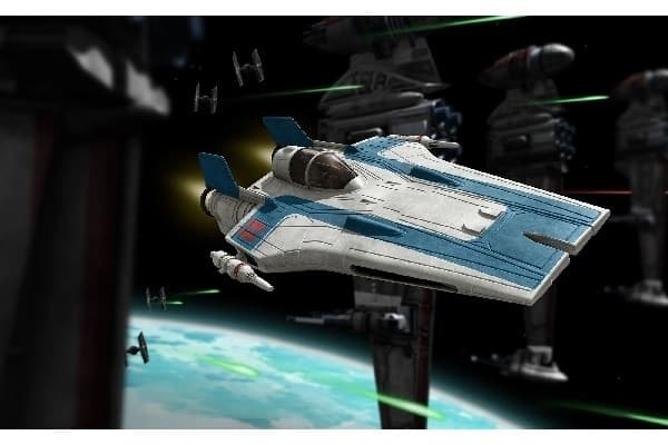 Revell 1:44 Resistance A-wing Fighter, Blå