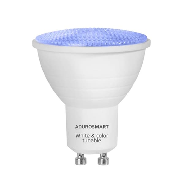 Adurosmart Pære GU10 RGBW Dæmpbar Zigbee