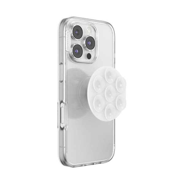 PopSockets Suck-Up Poptop Genomskinlig